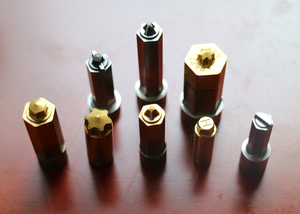 Hex punch pin